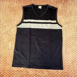 NEW Vintage Men’s Club by Avon Striped Jersey Tank Mens Size L